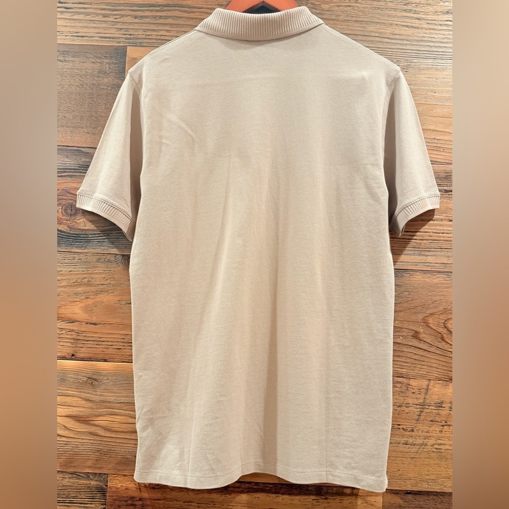 Emporio Armani Taupe Polo T-Shirt Shirt Sleeve NEW - Picture 7 of 12